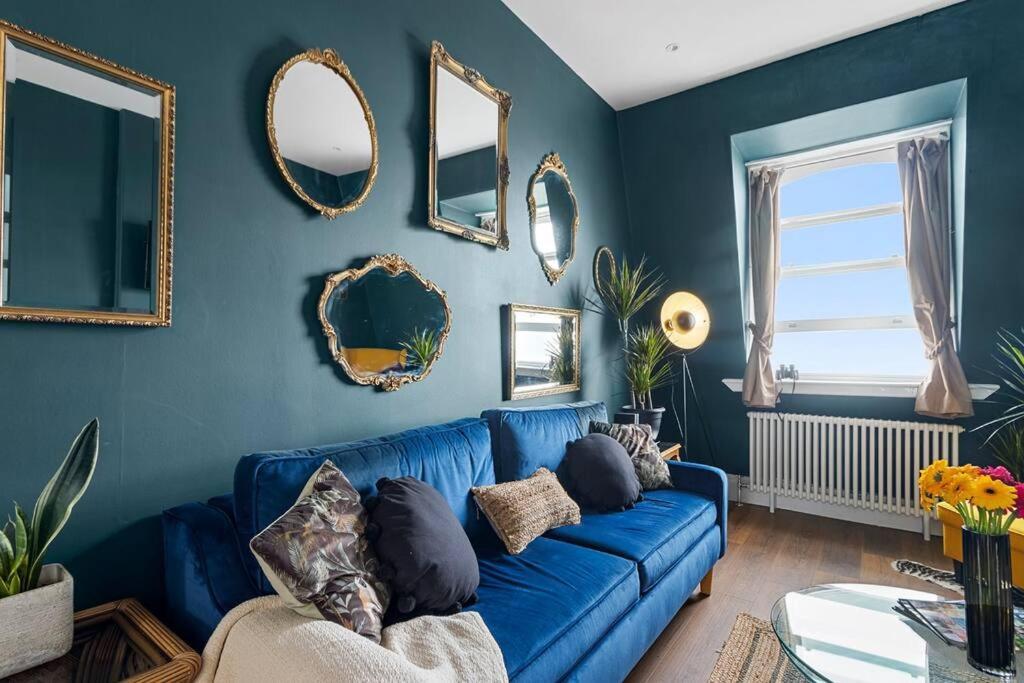 Modern 1 Bed Apartment, Sea Views, Free Parking, Wifi, Netflix Teignmouth Dış mekan fotoğraf